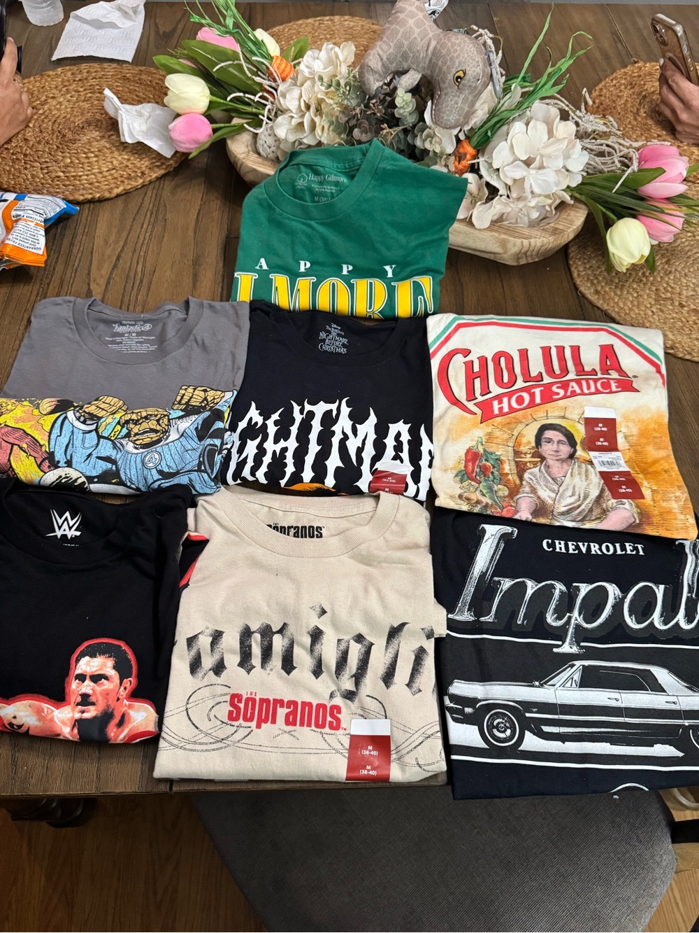 Men’s 7 shirt bundle medium